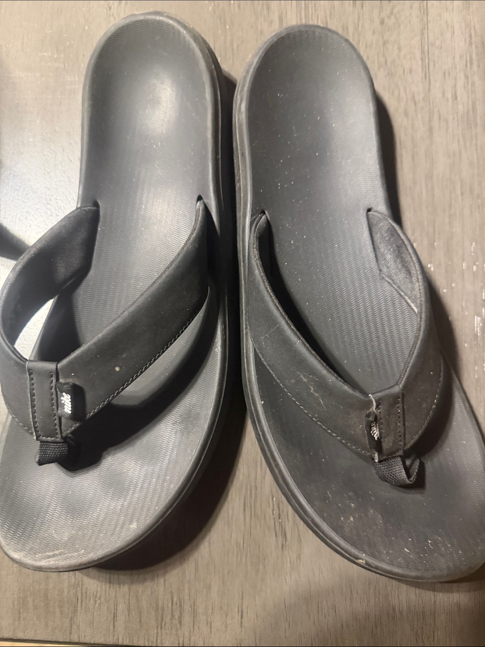 Nike Black Women's Foam Flip Flop Sandals